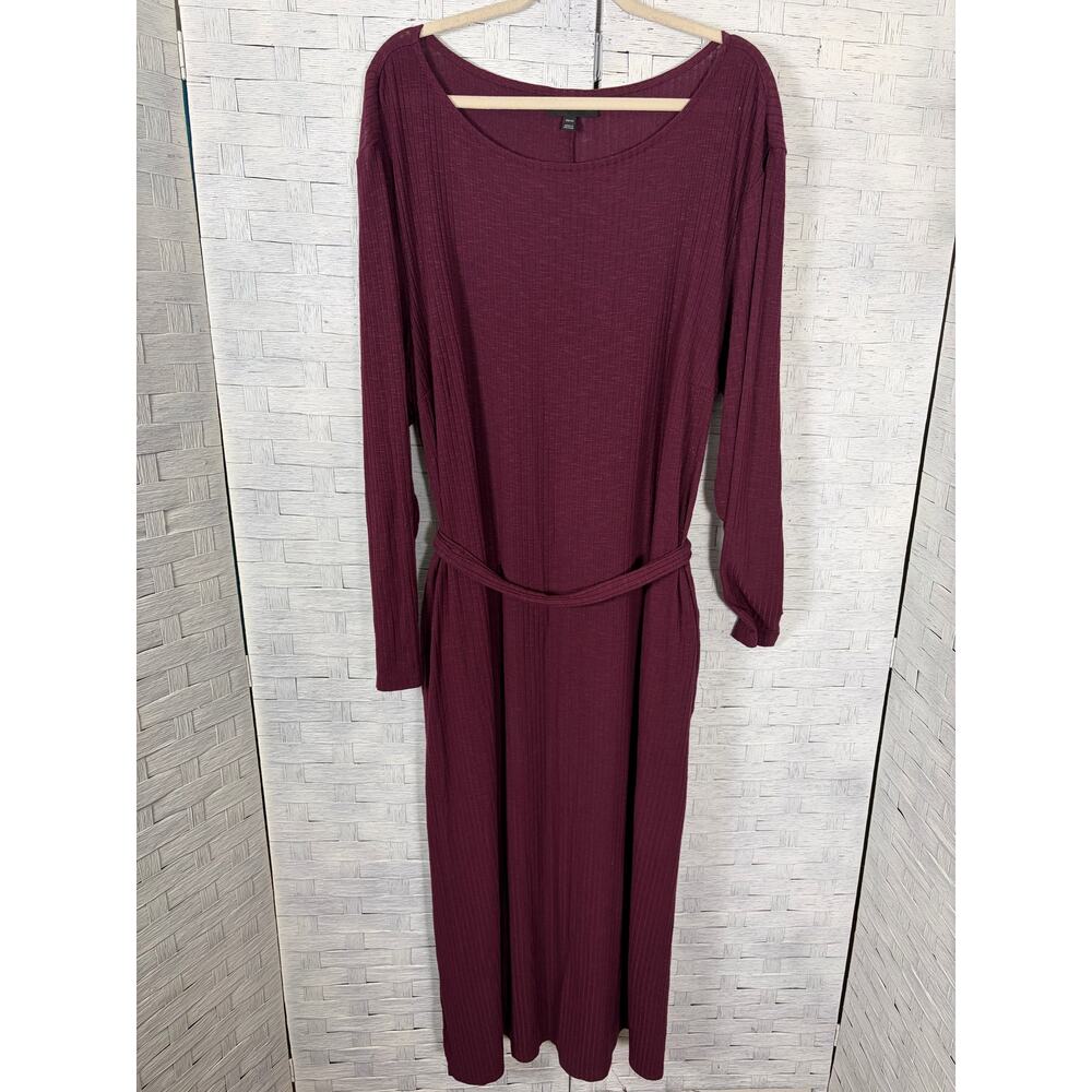 Wayne Bryant women’s shirt dress ripped cotton, long sleeve sheath plus size